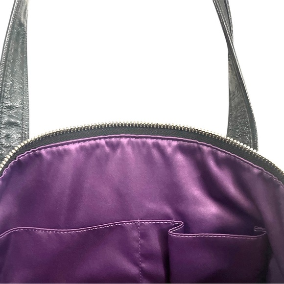 Coach Poppy Black Gray Signature Tote Bag - Picture 4 of 17